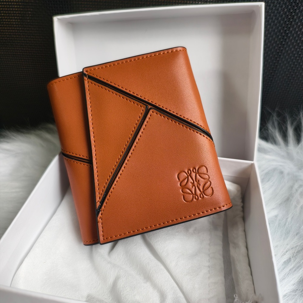 Loewe Brown Leather Wallet